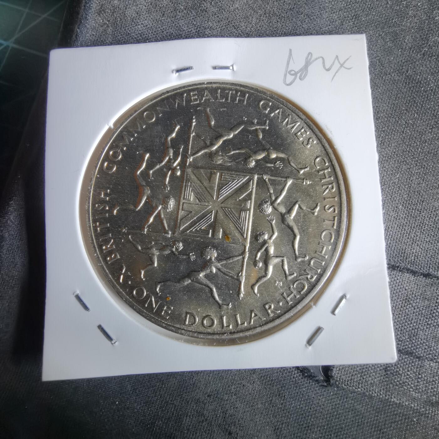 沼泽如烟--第968场 新西兰1974年1元纪念币