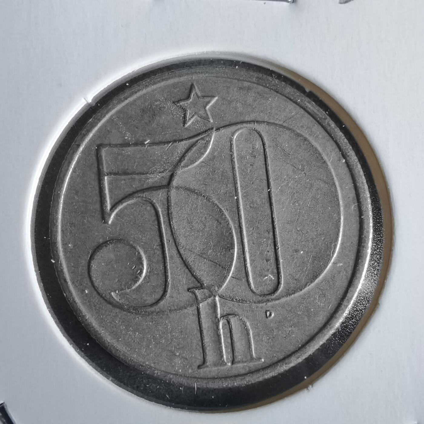 沼泽如烟--第968场 捷克斯洛伐克1978年50赫勒