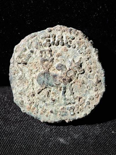 109期新疆红钱粟特钱币丝路钱币专场 - 印赛王朝铜币