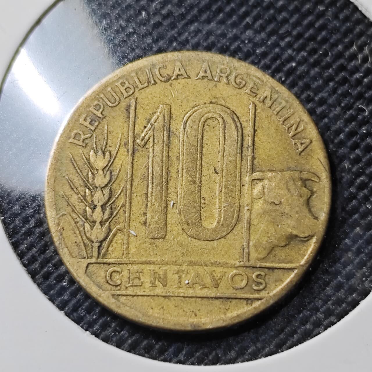 KK钱币收藏小铺  第388期  2月预留时间 周末发货  阿根廷10分铜币