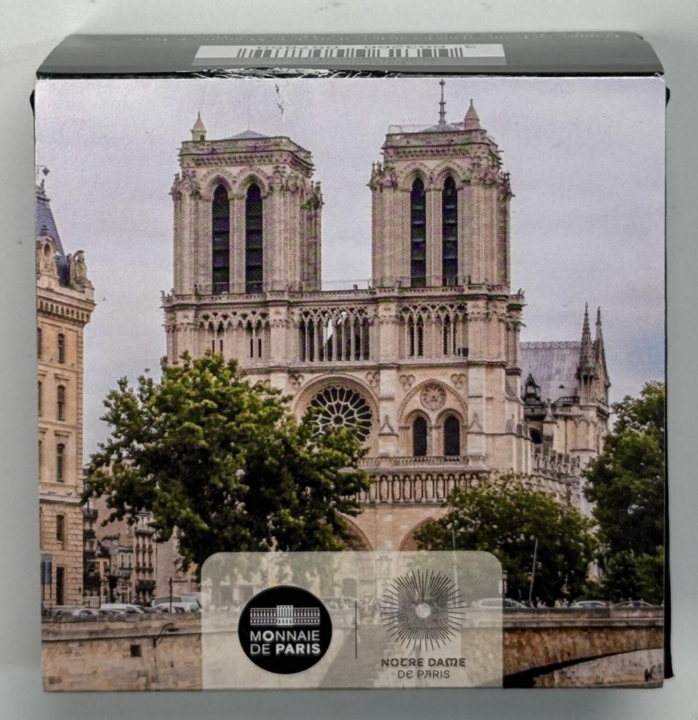 S&S Numismatic世界钱币-拍卖 第119期  法国2025年 巴黎圣母院 2欧元双色精制纪念币 盒证齐全