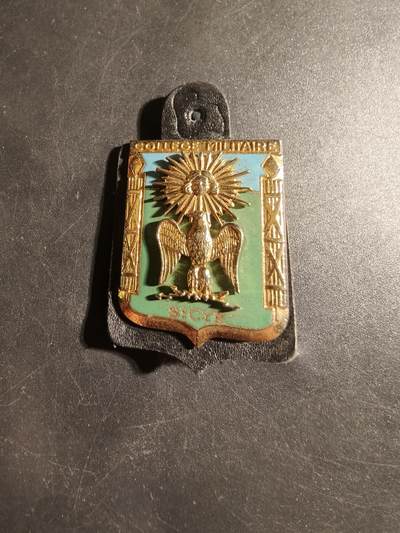 老王徽章第178期 - 法国圣西尔军事高中证章