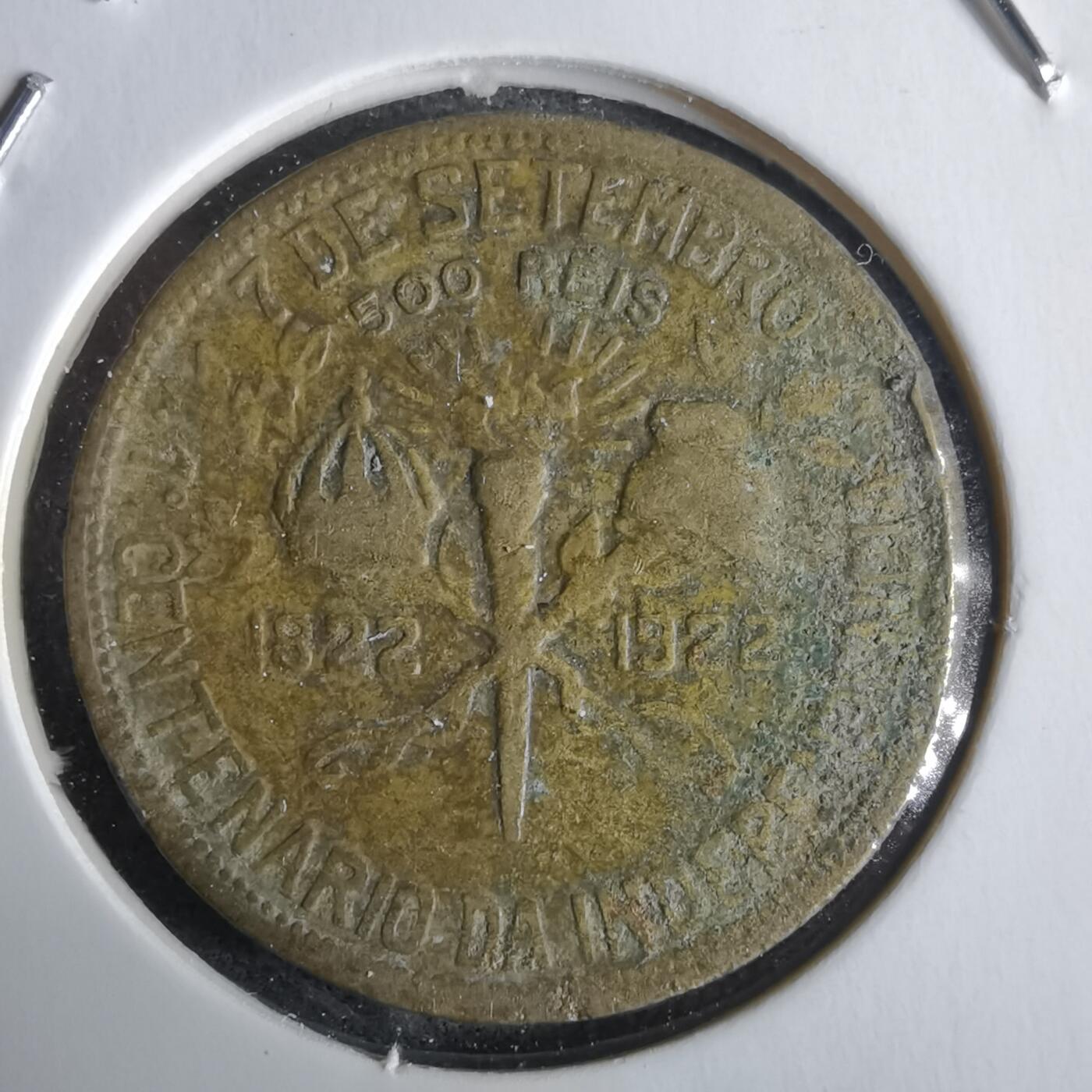 沼泽如烟--第968场 巴西1922年500瑞斯