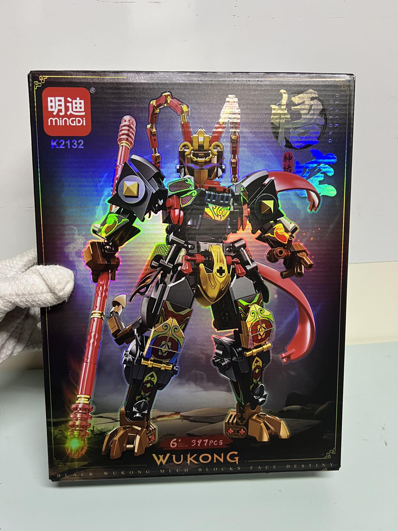 零元拍：神话悟空积木397粒，全新未拆