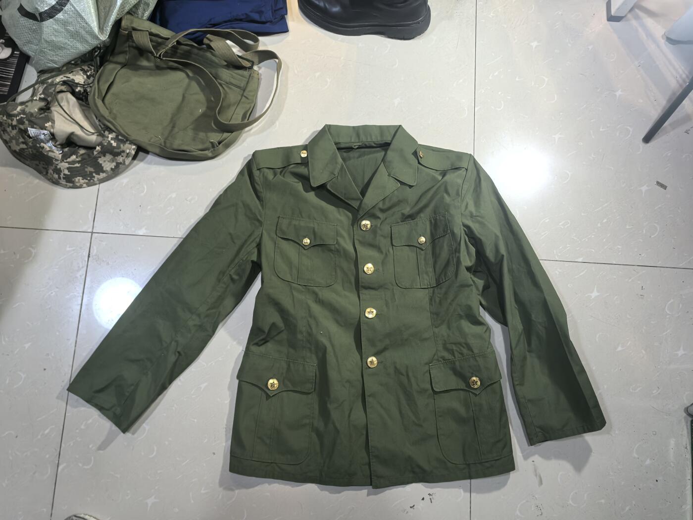 罗岚⭐爱藏⭐甄选专拍第四场-分享拍场赚佣（实体经营） su-M87式陆兵常服 基本全新 4号3尺码 175体型适中者穿着