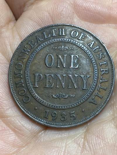 2026年第十二场(总第一百八十一场）外国好品散币场(免佣金) - 澳大利亚🇦🇺1935年1便士(乔治五世时期，m版墨尔本造)