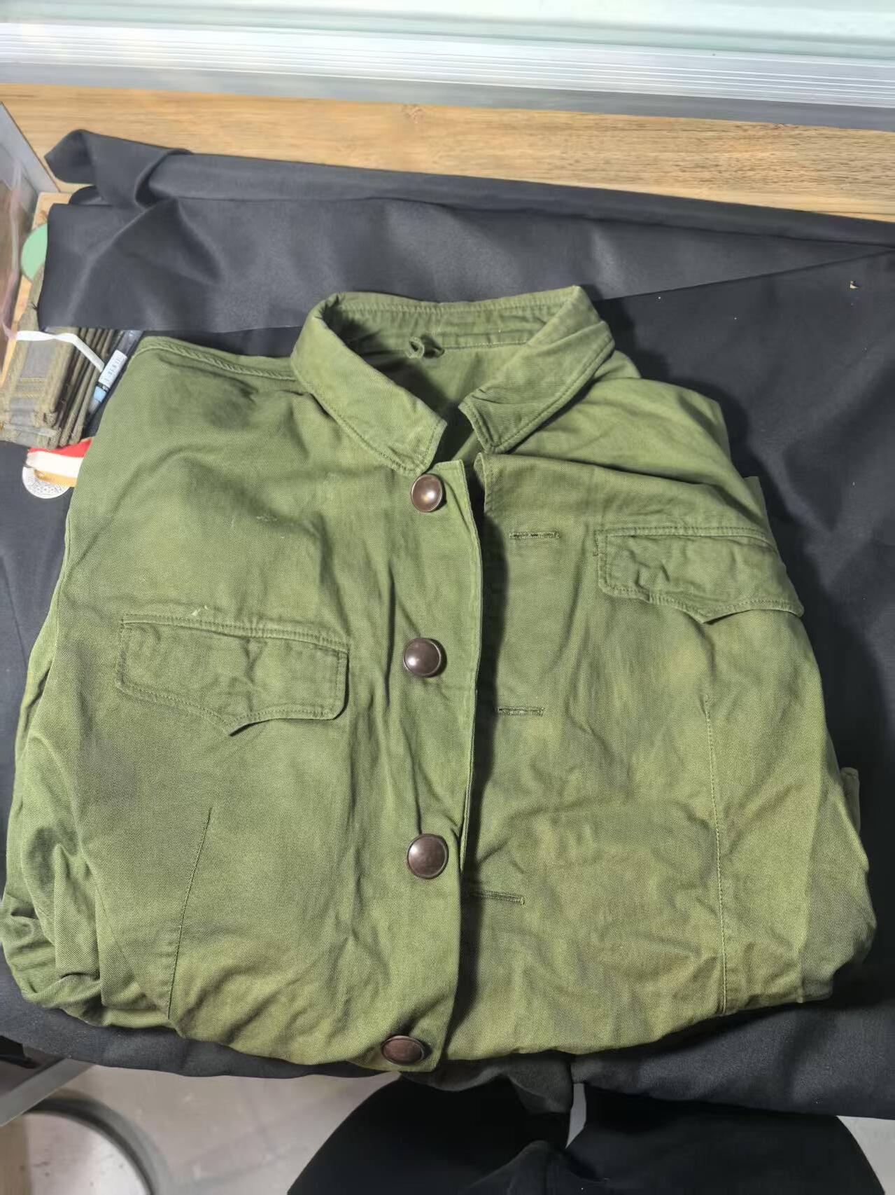 罗岚⭐爱藏⭐甄选专拍第四场-分享拍场赚佣（实体经营） su-M65式陆干常服上衣 正二号尺码 早期棉布材质更舒适 适合175-180体型适中者穿着