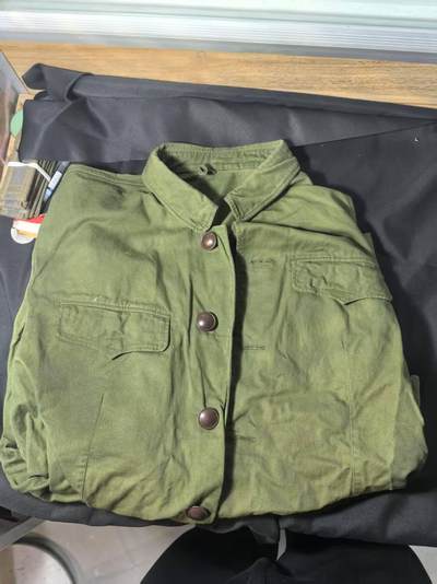 罗岚⭐爱藏⭐甄选专拍第四场-分享拍场赚佣（实体经营） - su-M65式陆干常服上衣 正二号尺码 早期棉布材质更舒适 适合175-180体型适中者穿着