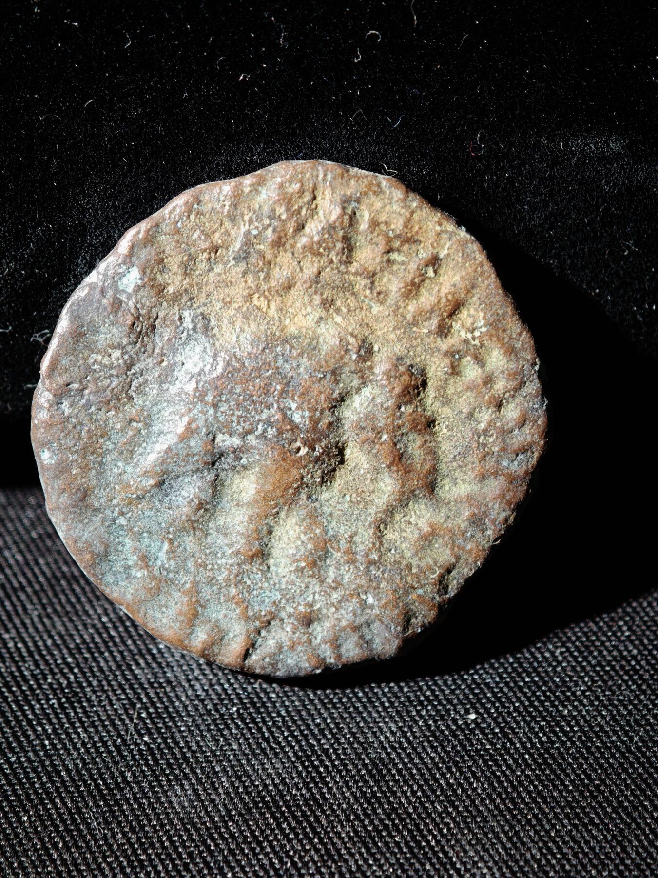 109期新疆红钱粟特钱币丝路钱币专场 印赛王朝铜币