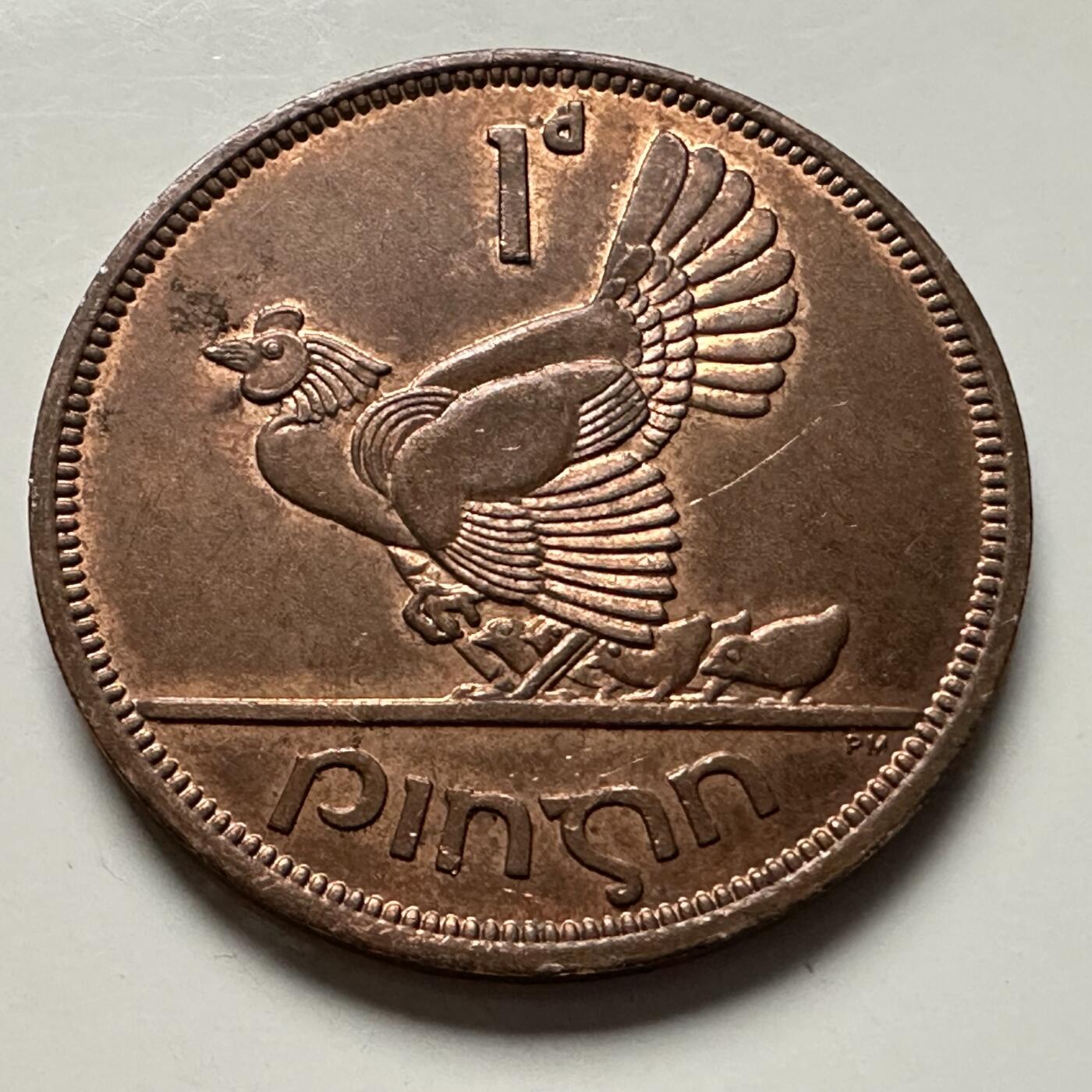 🌹外币初藏🌹🐯2026年第10场  每周二四六晚8️⃣点 接代拍 爱尔兰1966年一便士 c