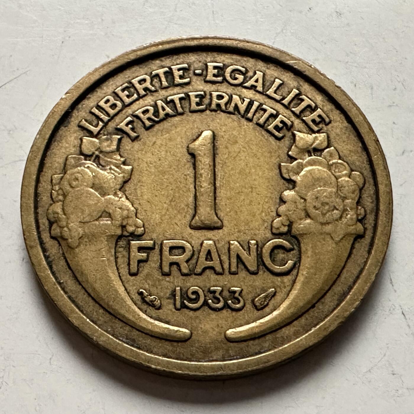 🌹外币初藏🌹🐯2026年第10场  每周二四六晚8️⃣点 接代拍 法国1933年一法郎