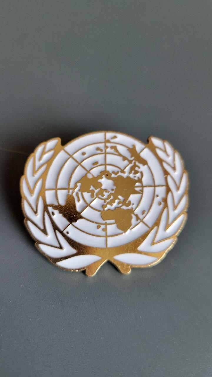 嘉宝良覃世界勋赏第23期拍卖 联合国维和力量帽徽