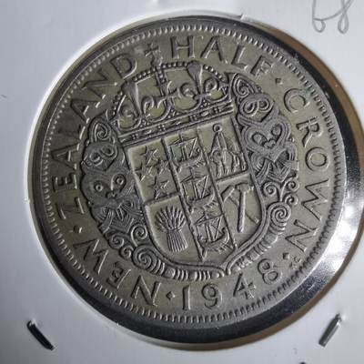 沼泽如烟--第968场 - 新西兰1948年半克朗