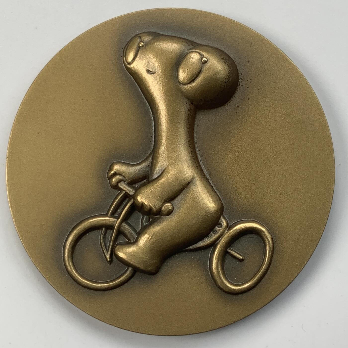 掌中浮雕-藏着的欧洲第050场 2008年葡萄牙世博会铜章，60mm，88g