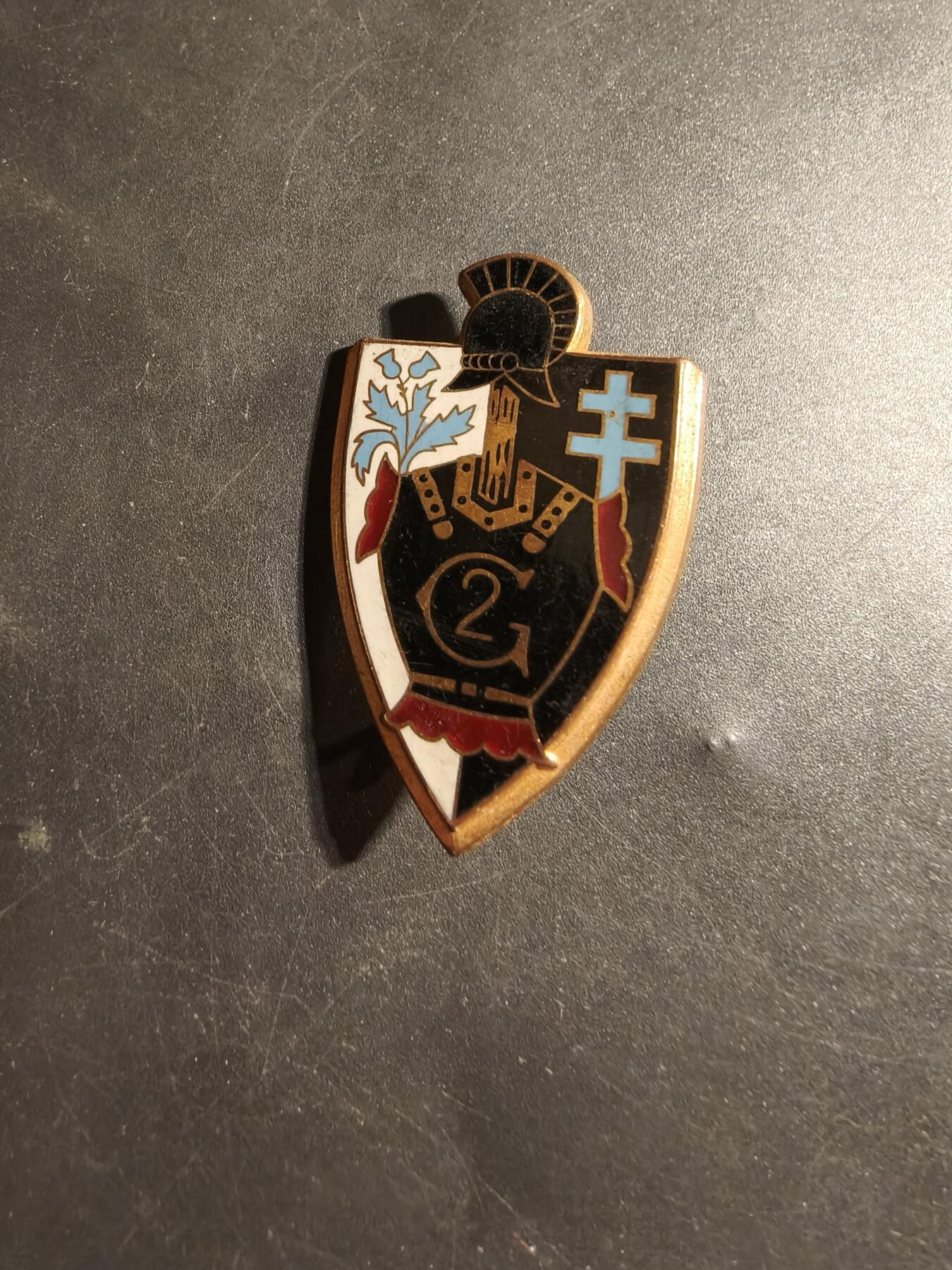 老王徽章第178期 法国陆军第2工兵团证章