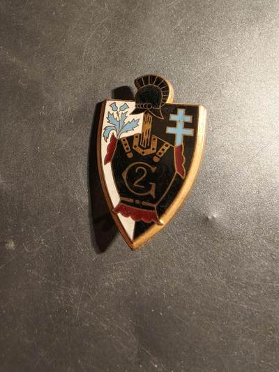 老王徽章第178期 - 法国陆军第2工兵团证章