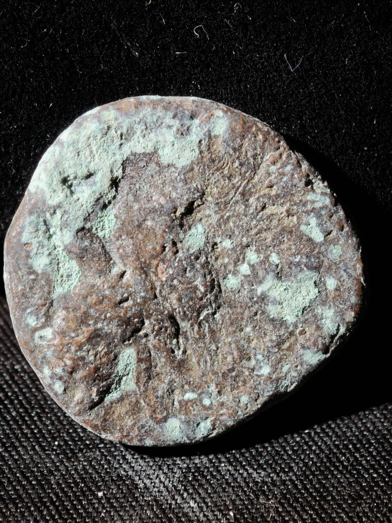 109期新疆红钱粟特钱币丝路钱币专场 贵霜无名王铜币