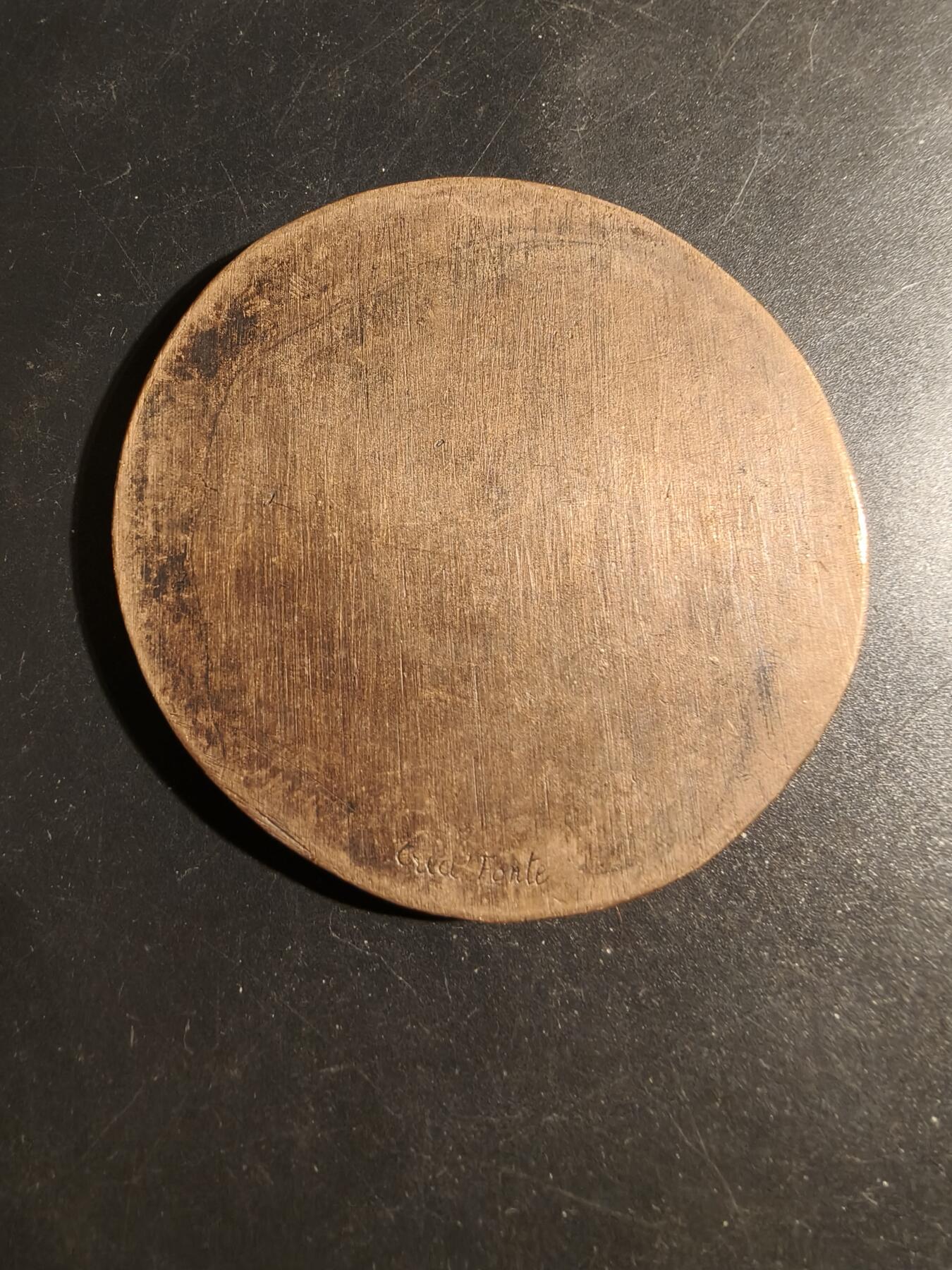 老王徽章第178期 法国拉蒂娜杯帆船赛纪念章    直径68mm    重量120.5g