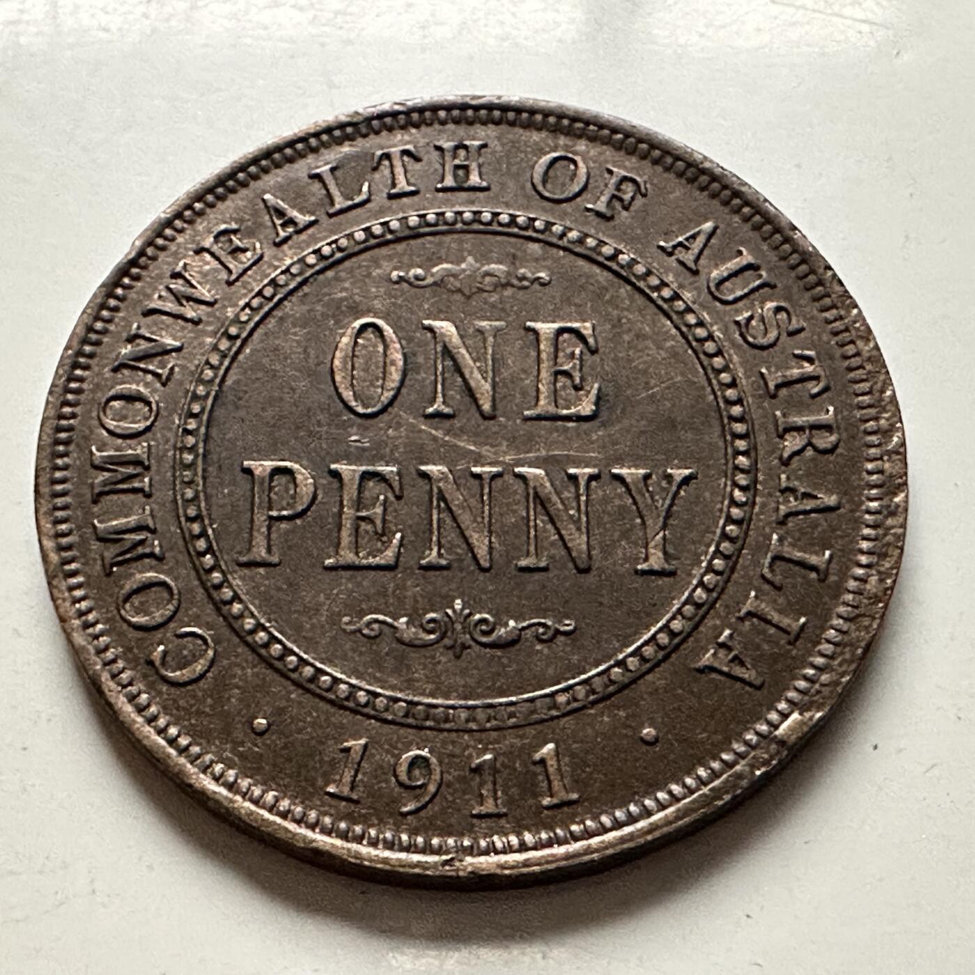 🌹外币初藏🌹🐯2026年第10场  每周二四六晚8️⃣点 接代拍 澳大利亚1911年一便士