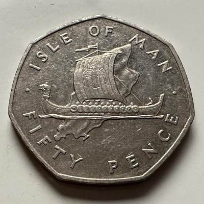 🌹外币初藏🌹🐯2026年第10场  每周二四六晚8️⃣点 接代拍 - 马恩岛1976年50便士