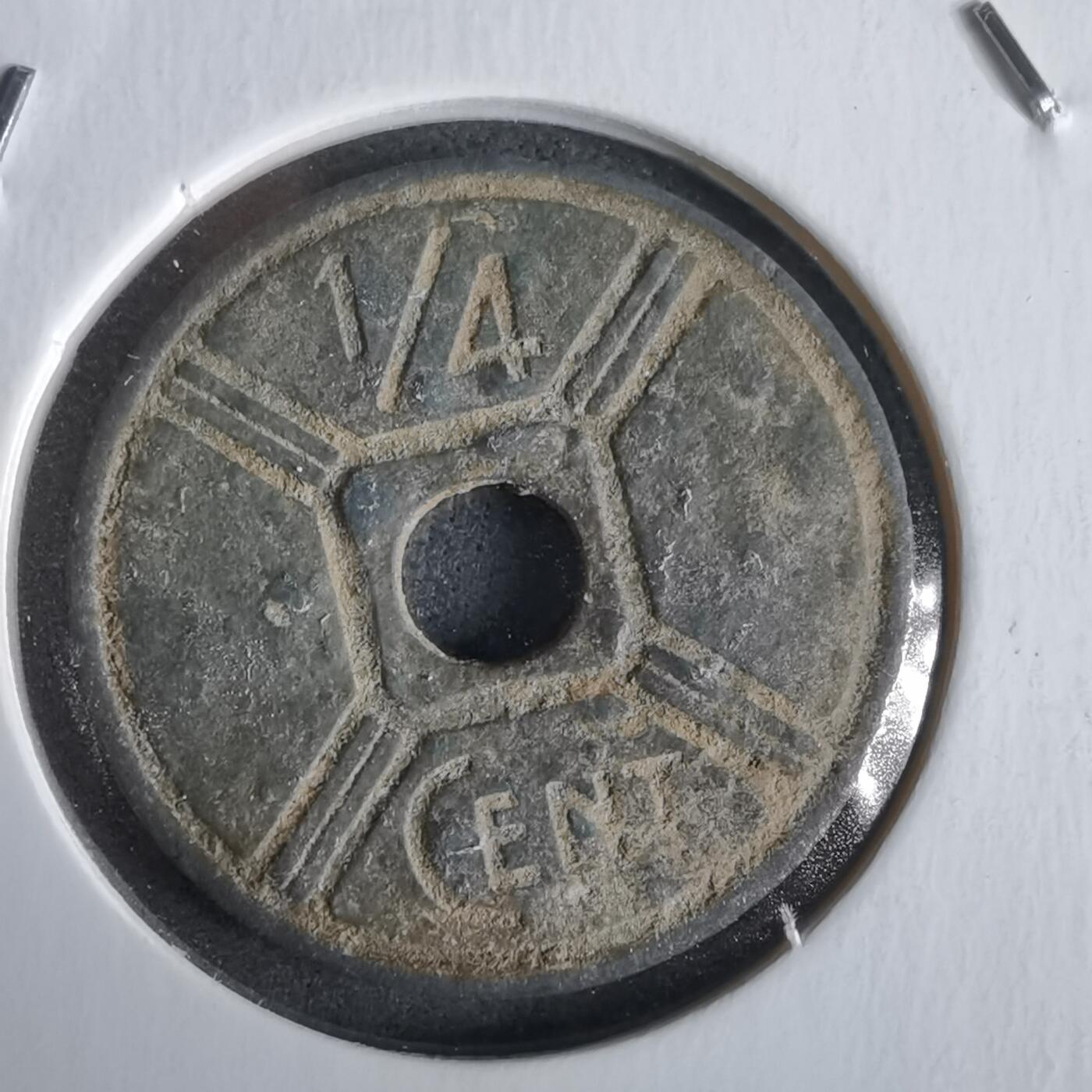 沼泽如烟--第968场 法属印度支那1942年四分之一分