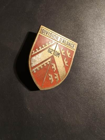 老王徽章第178期 - 法国第62(阿尔萨斯)领土军事师证章