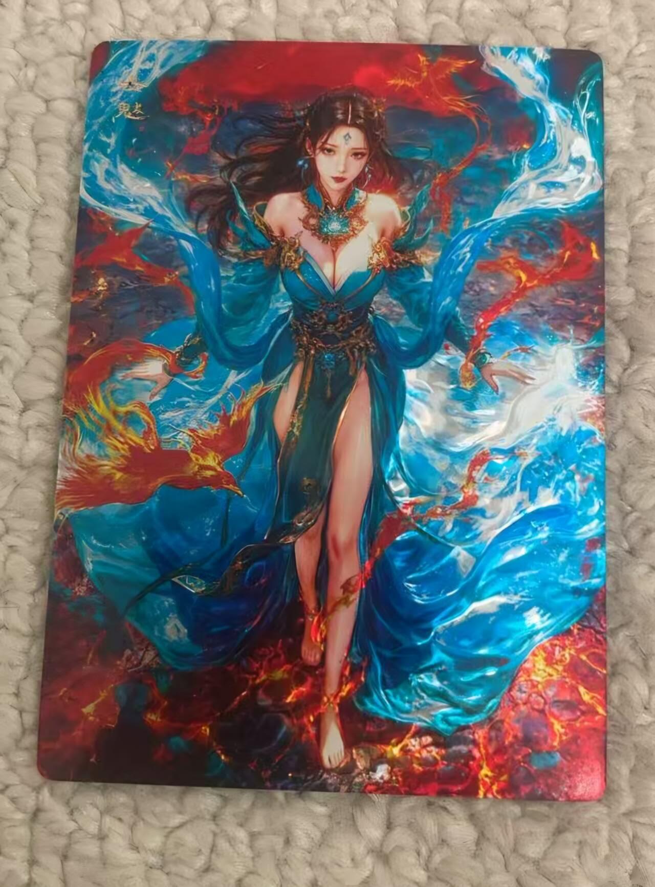 春节前倒数第三场！！龙虎卡牌-七三场（满200元包邮，无佣金，每周六结拍，欢迎送拍） 光刻 奇点 宗rich 玄灵谱 - 女魃