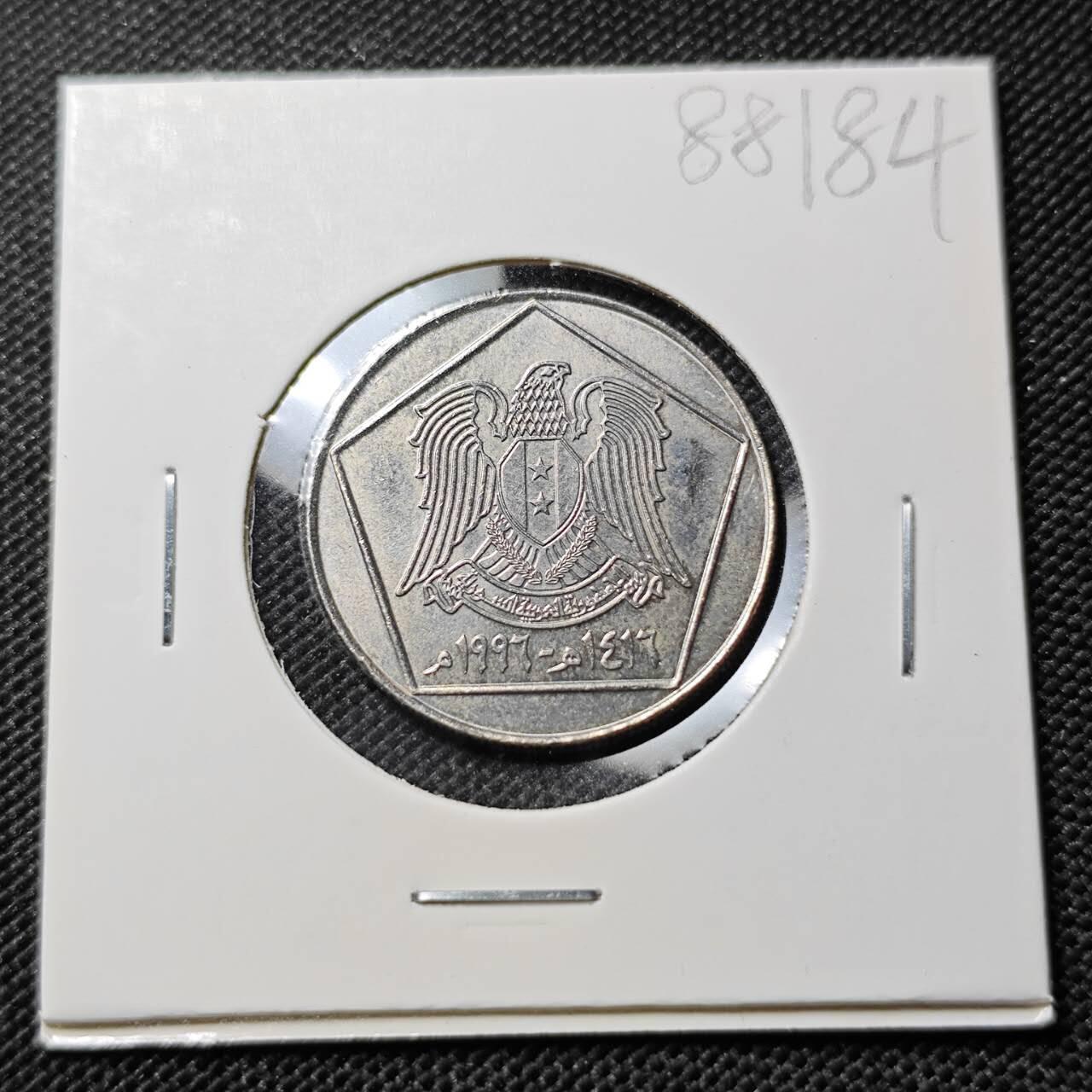 KK钱币收藏小铺  第388期  2月预留时间 周末发货  叙利亚5镑