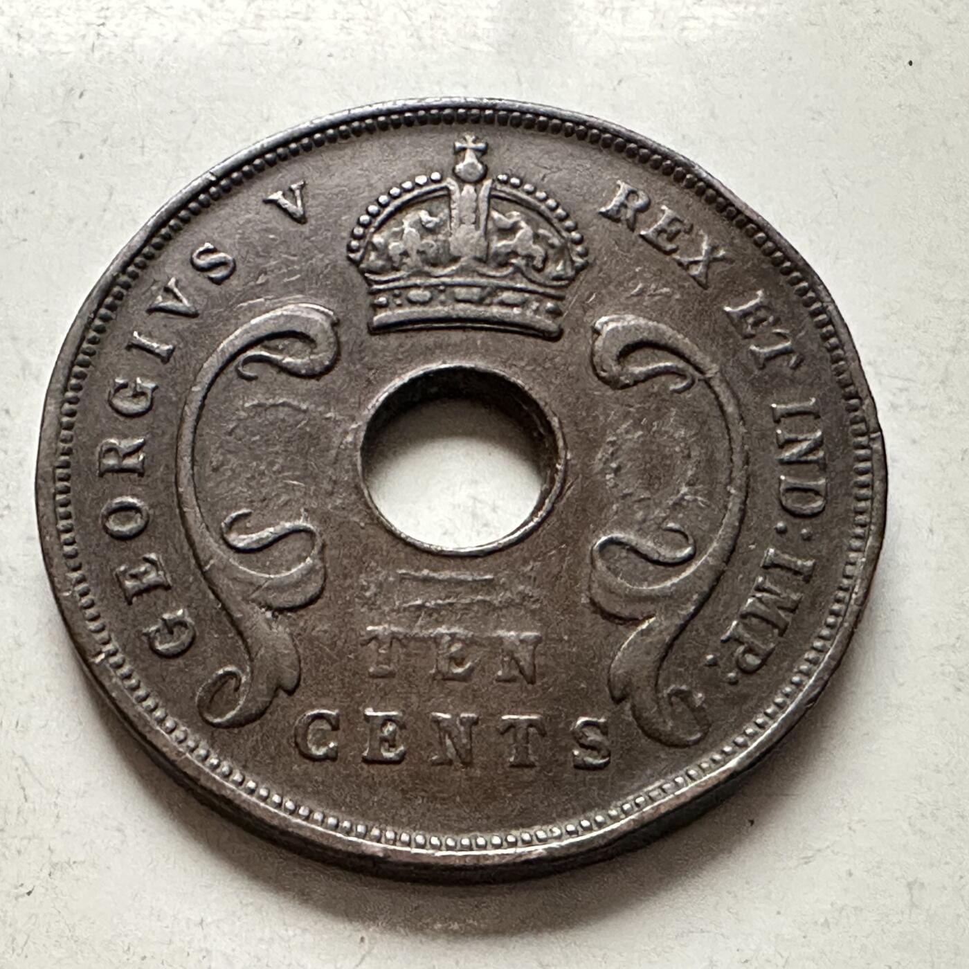 🌹外币初藏🌹🐯2026年第10场  每周二四六晚8️⃣点 接代拍 英属东非1924年10分