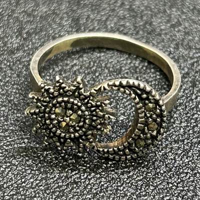 西秦中古拍卖第七十三期 - 日本银戒指 有银标 重2.3克