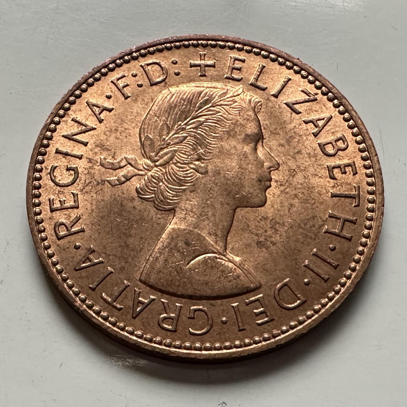 🌹外币初藏🌹🐯2026年第10场  每周二四六晚8️⃣点 接代拍 英国1966年半便士