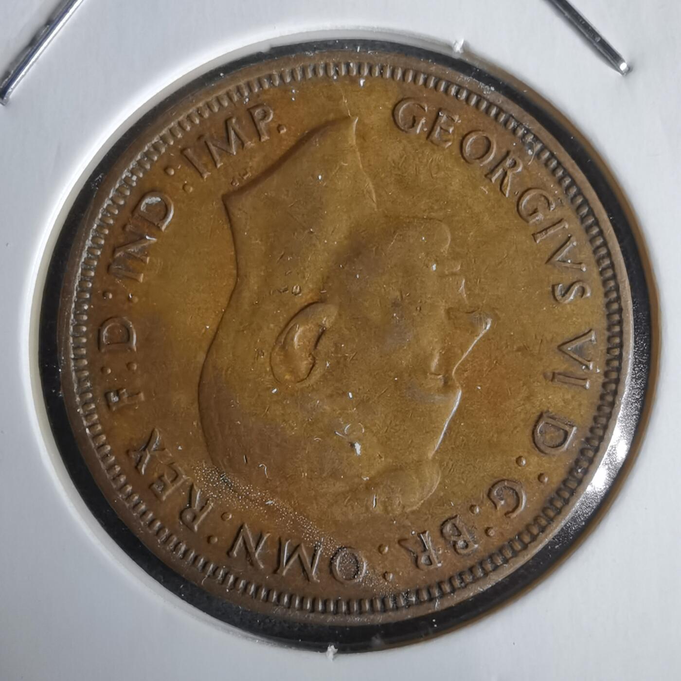 沼泽如烟--第968场 澳大利亚1938年半便士