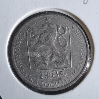 沼泽如烟--第968场 - 捷克斯洛伐克1984年50赫勒