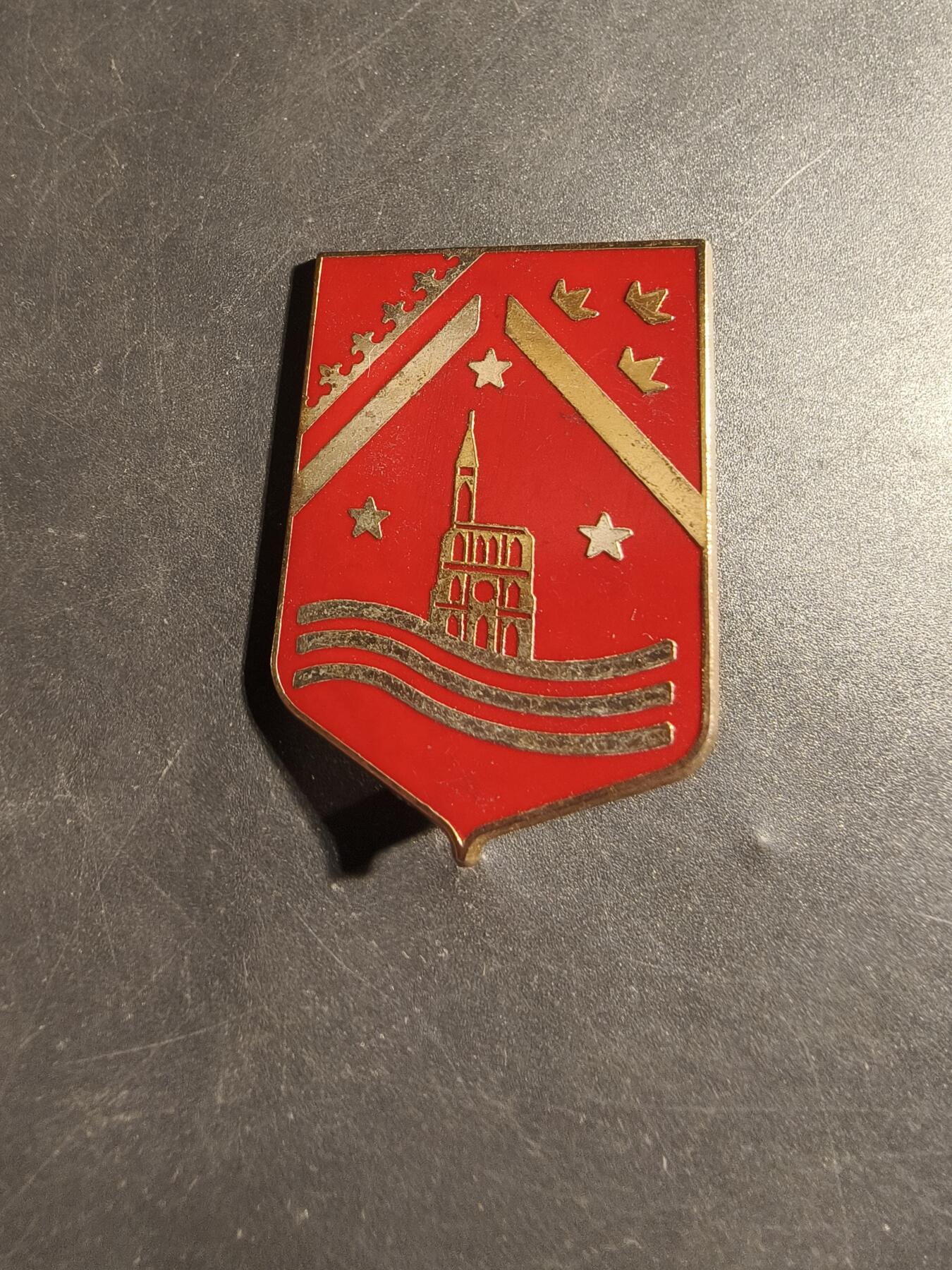 老王徽章第178期 法国陆军第62领土军事师证章