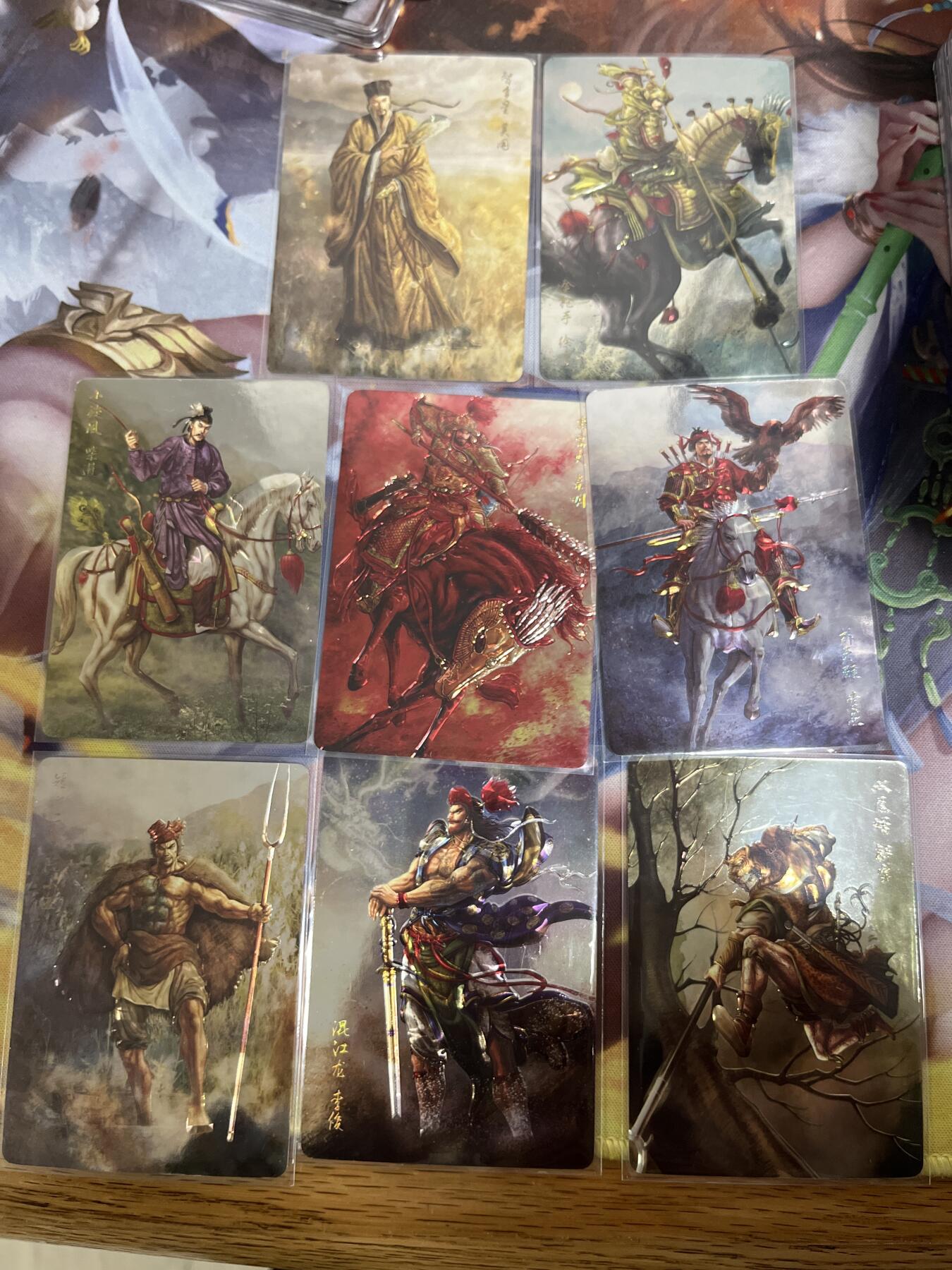 欢迎送拍、零成本上架，释放现金流，合理分配上拍卡品 【光刻】黄子鉴 水浒8张 焱卡文化&水浒传