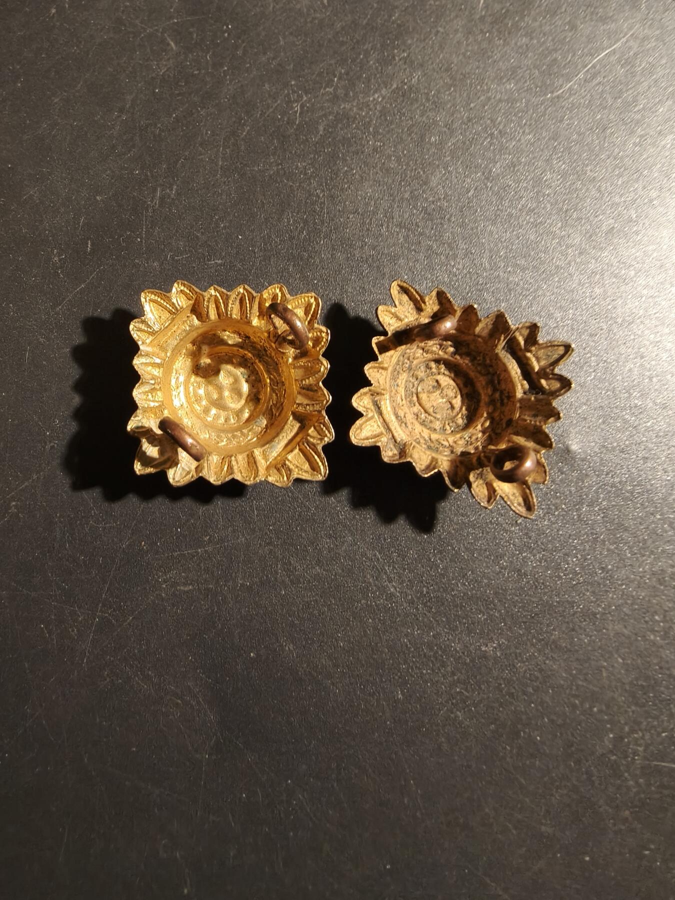 老王徽章第178期 英国军衔配饰巴斯星一组    一战时期