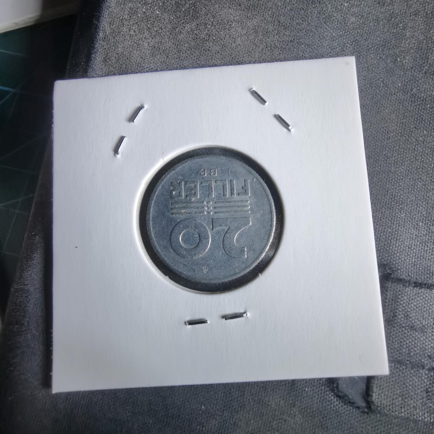 沼泽如烟--第968场 匈牙利1975年20菲勒