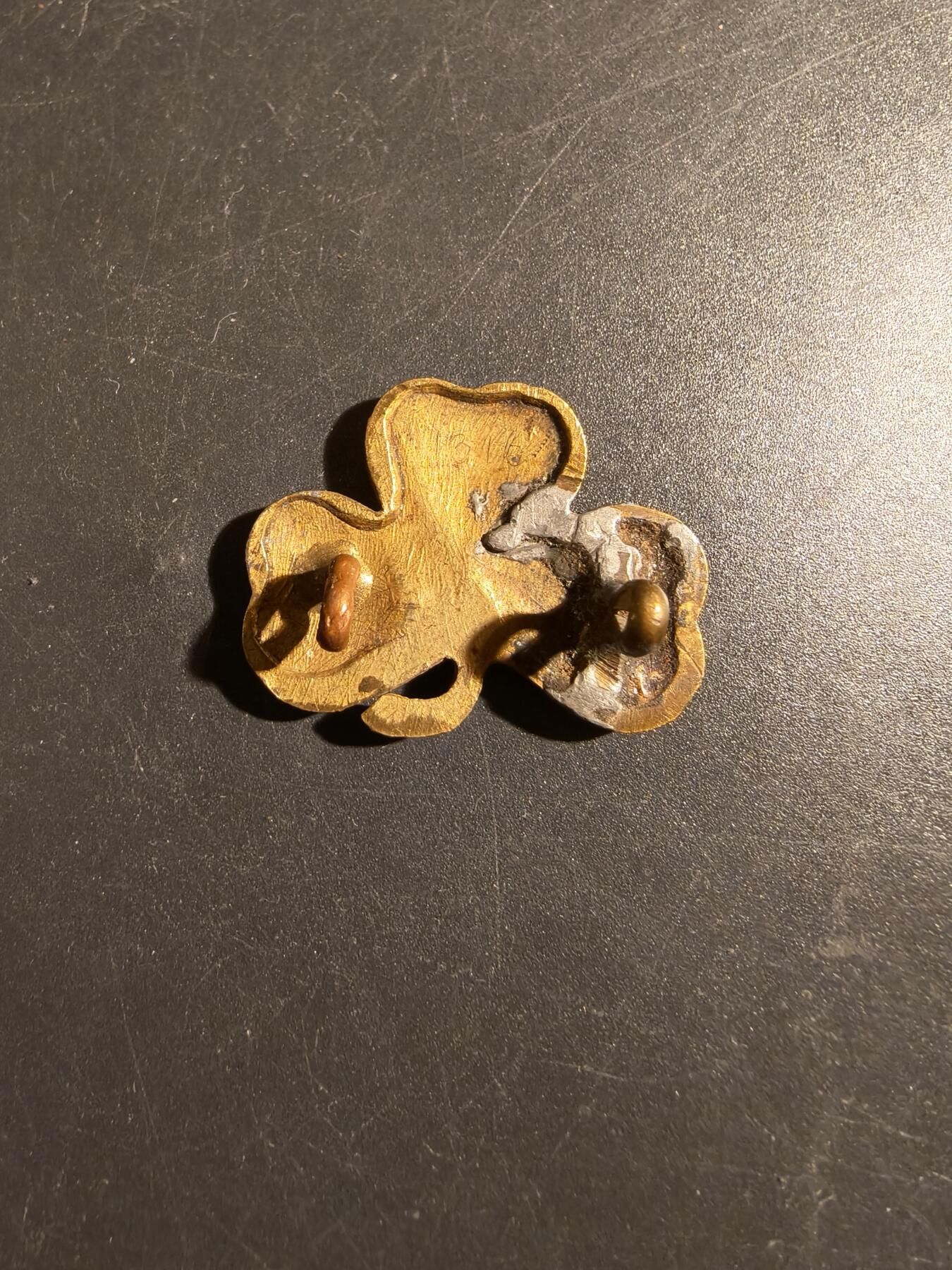 老王徽章第178期 英国南爱尔兰骠骑兵团帽徽    一战时期