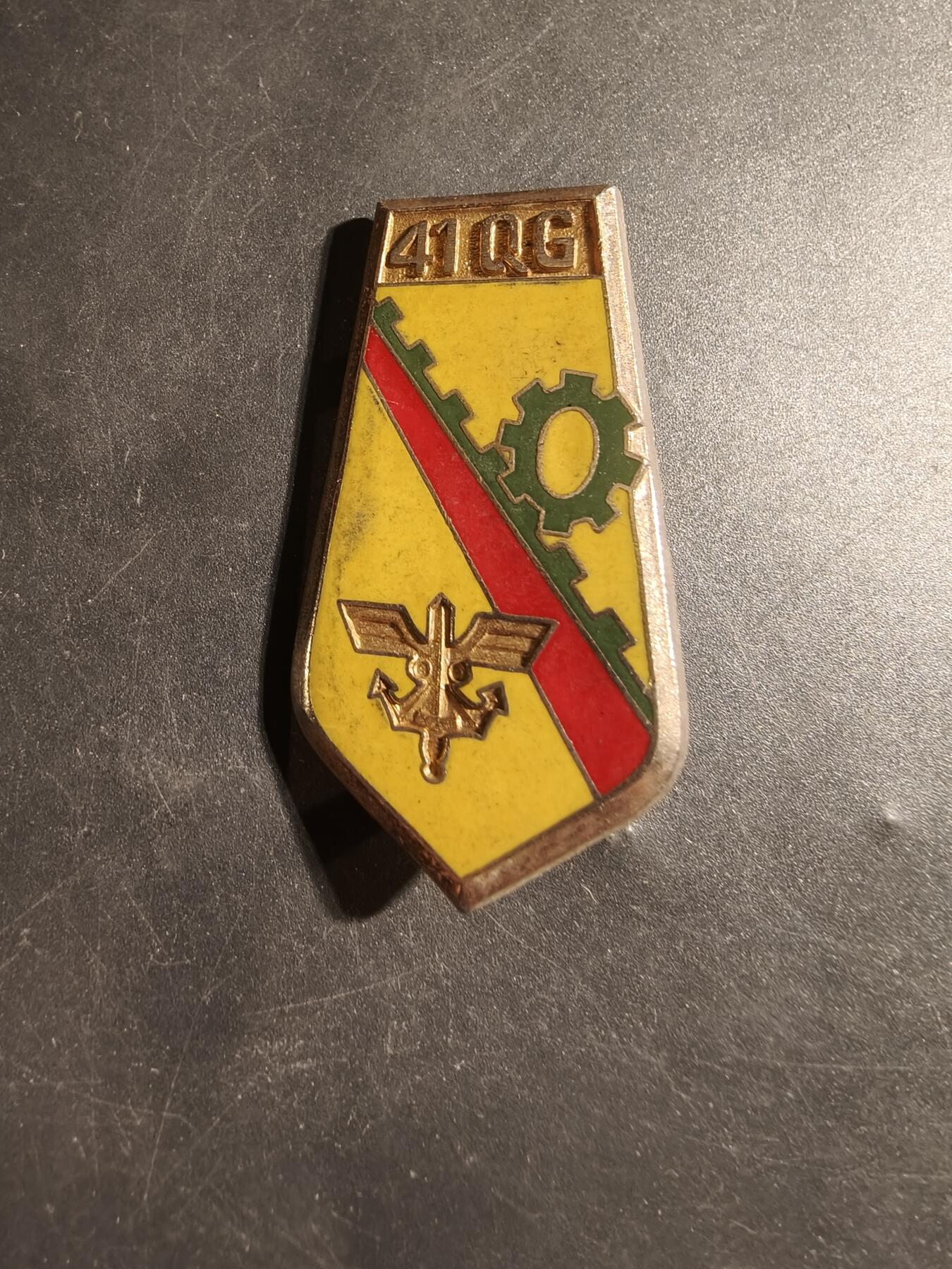 老王徽章第178期 法国空军第41总部中队证章