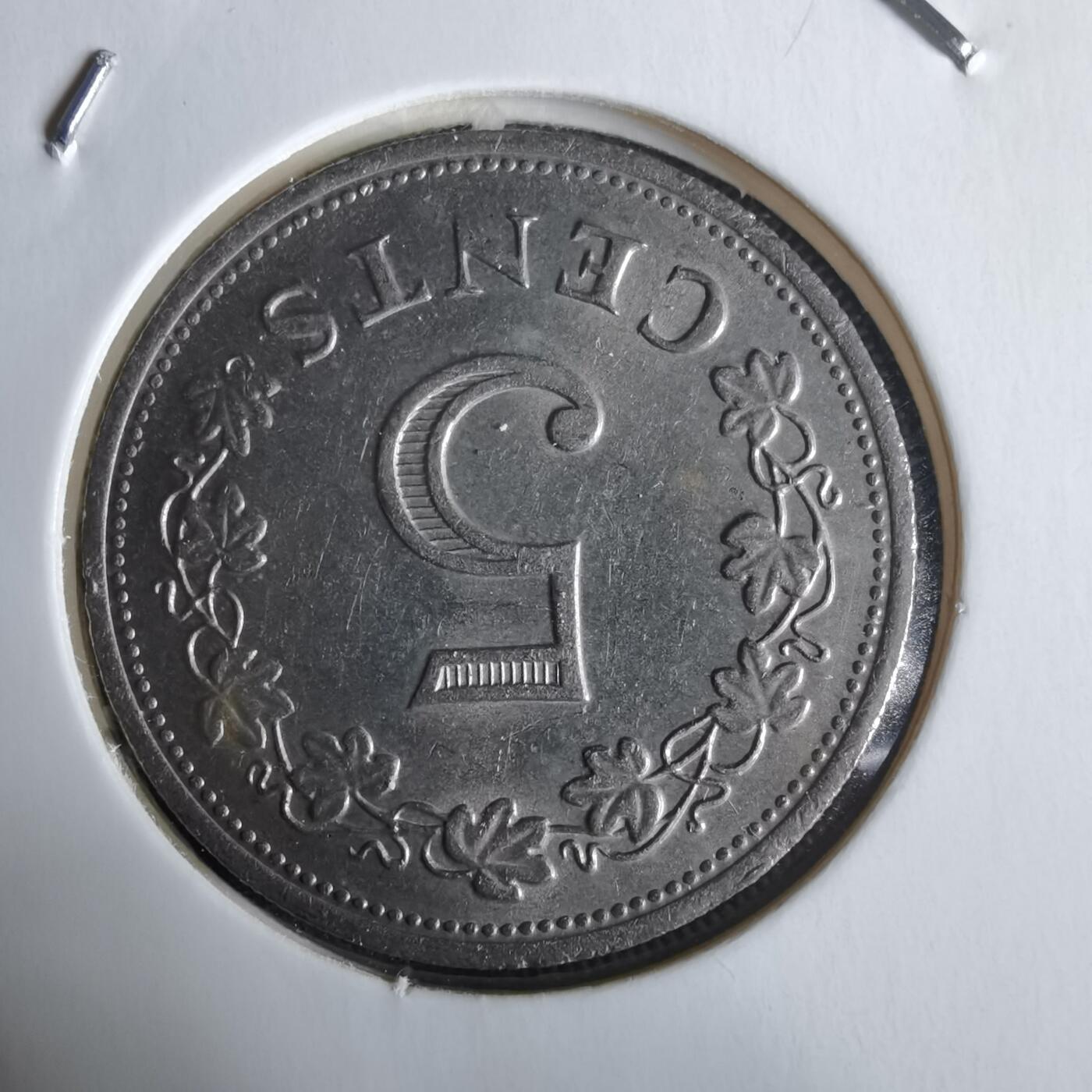 沼泽如烟--第968场 马耳他1972年五分