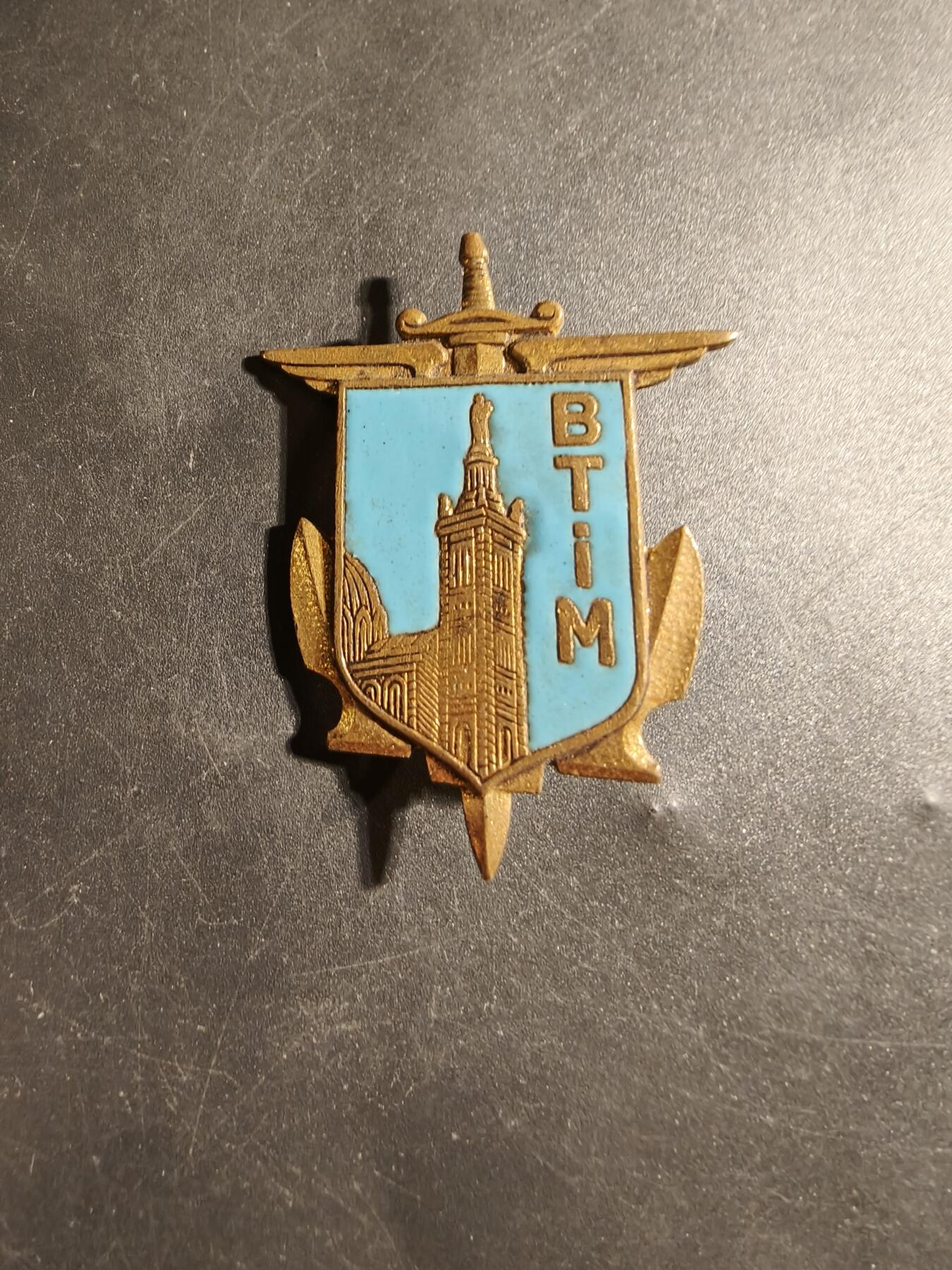 老王徽章第178期 法国地中海多军种中转基地证章