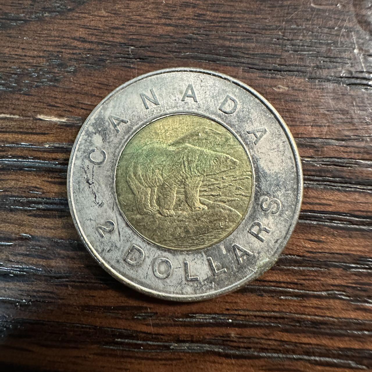 蒂克钱币- 第56场 外国散币免佣金限时拍 加拿大 2006年 2加元 双色硬币