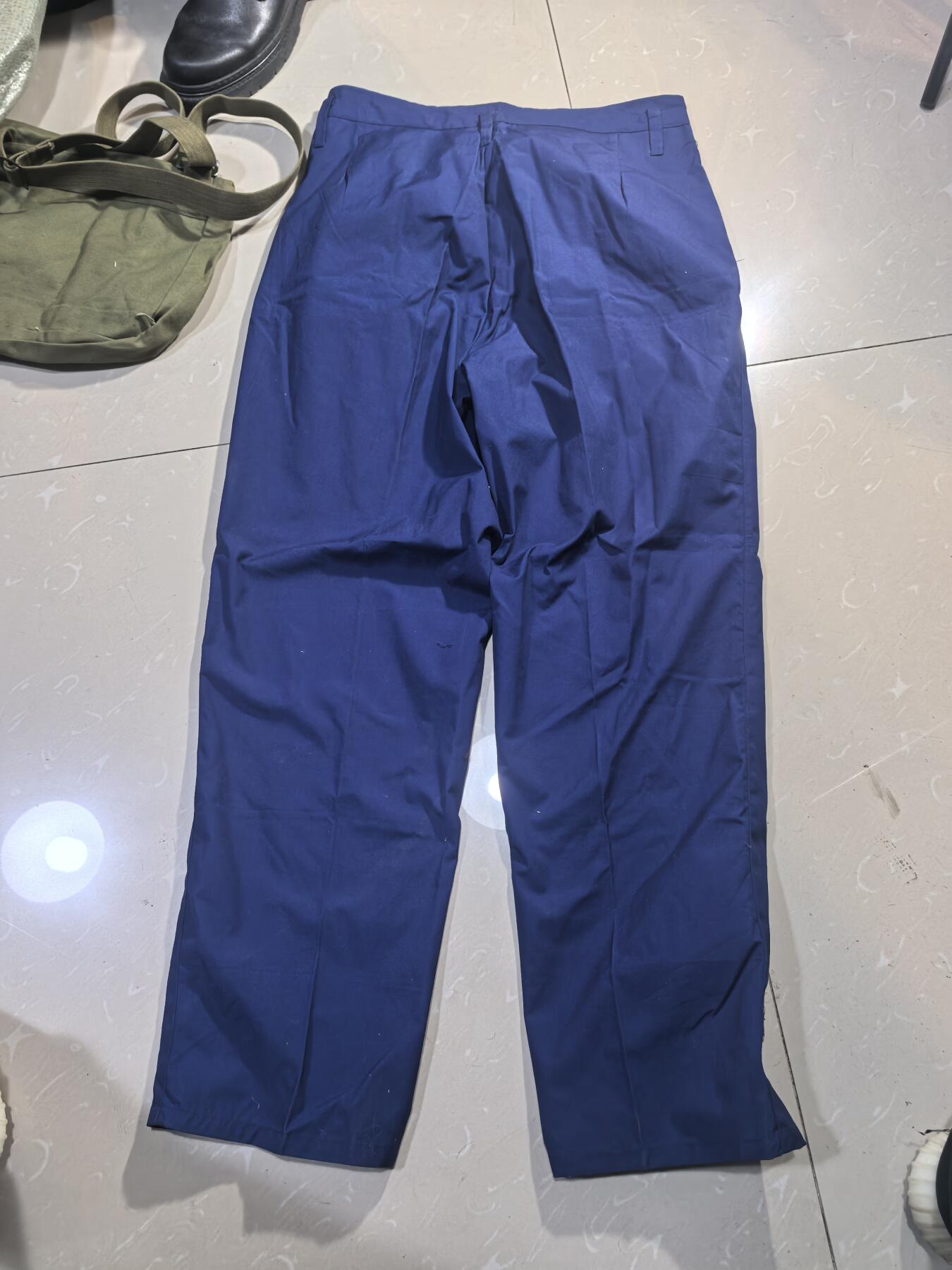 罗岚⭐爱藏⭐甄选专拍第四场-分享拍场赚佣（实体经营） su-M74式海干部蓝冬季常服裤 正二号尺码 基本全新适合180-175者穿着