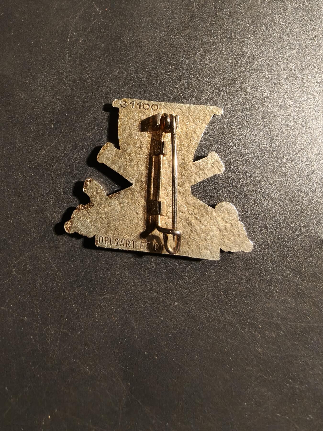 老王徽章第178期 法国陆军第34炮兵团证章