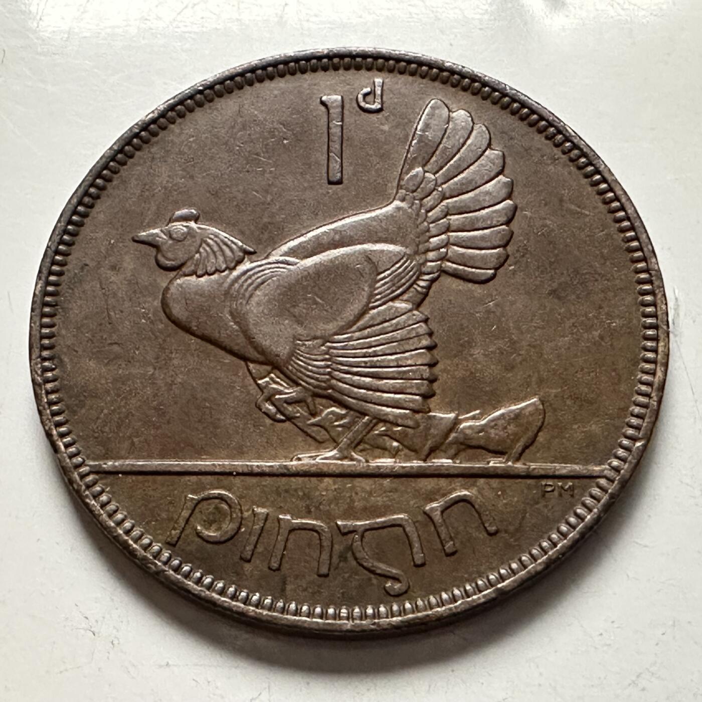 🌹外币初藏🌹🐯2026年第10场  每周二四六晚8️⃣点 接代拍 爱尔兰1928年一便士 a