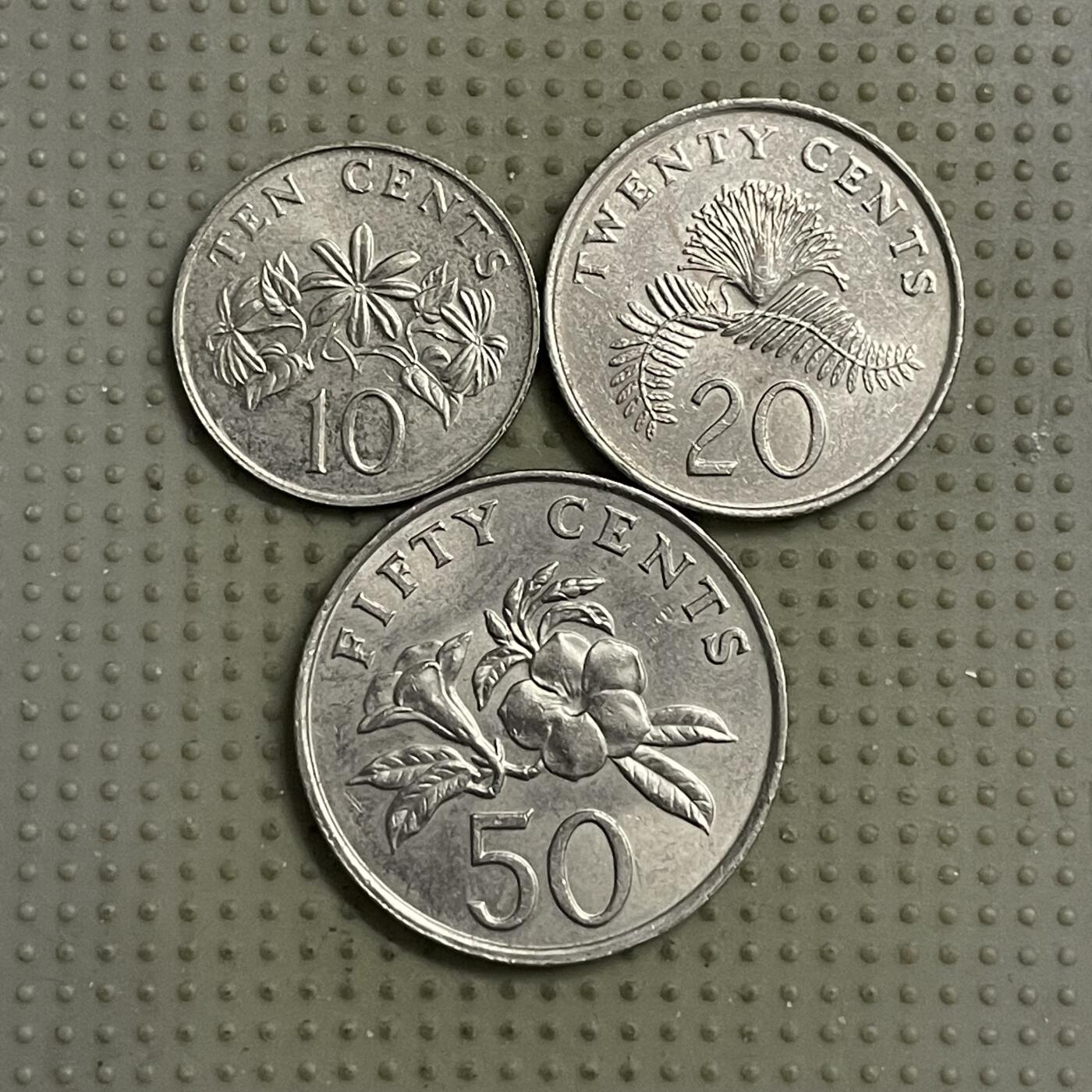 2026年第15场各国散币拍卖（总第165场） 新加坡高盾版3枚