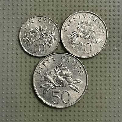 2026年第15场各国散币拍卖（总第165场） - 新加坡高盾版3枚