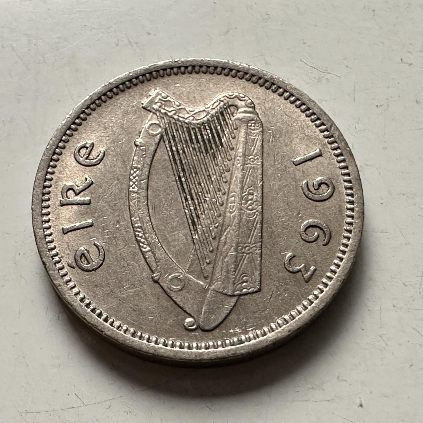 🌹外币初藏🌹🐯2026年第10场  每周二四六晚8️⃣点 接代拍 爱尔兰1963年3便士 