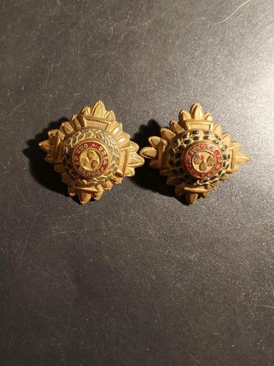 老王徽章第178期 - 英国军衔配饰巴斯星一组    一战时期