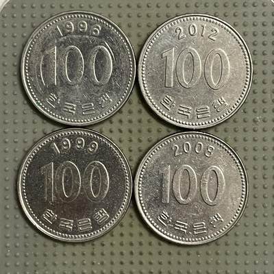 2026年第15场各国散币拍卖（总第165场） - 韩国100韩元4枚